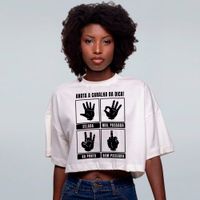 CROPPED OVERSIZED OFF WHITE - ANOTA A DICA