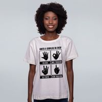 CAMISETA OFF WHITE - ANOTA A DICA