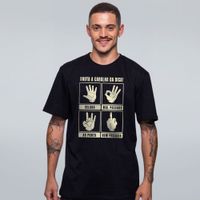 CAMISETA PRETA - ANOTA A DICA