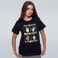CAMISETA PRETA - ANOTA A DICA