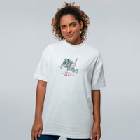 CAMISETA OVERSIZED OFF WHITE - NÃO FECHO COM NENHUM DE VCS
