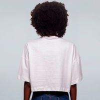 CROPPED OVERSIZED OFF WHITE - NEM O MAR TÁ PRA PEIXE