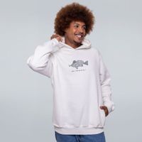 MOLETOM OFF WHITE - NEM O MAR TÁ PRA PEIXE