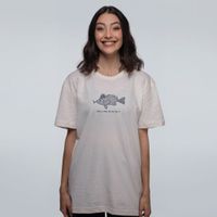 CAMISETA OFF WHITE - NEM O MAR TÁ PRA PEIXE