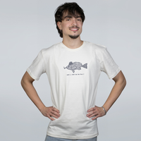 CAMISETA OFF WHITE - NEM O MAR TÁ PRA PEIXE