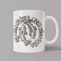CANECA BRANCA - SE TEM PEIXE TEM HISTÓRIA