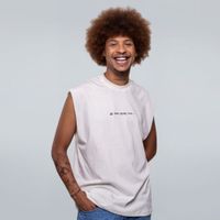 REGATA OVERSIZED OFF WHITE - SE TEM PEIXE TEM HISTÓRIA