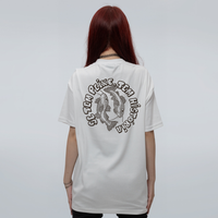 CAMISETA OVERSIZED OFF WHITE - SE TEM PEIXE TEM HISTÓRIA
