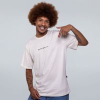 CAMISETA OFF WHITE - SE TEM PEIXE TEM HISTÓRIA