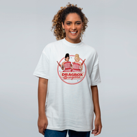 CAMISETA OVERSIZED OFF WHITE - DRAGBOX NA COZINHA