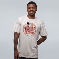 CAMISETA OFF WHITE - DRAGBOX NA COZINHA