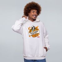 MOLETOM OFF WHITE - ORANGE