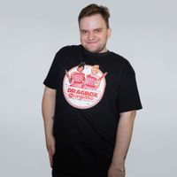 CAMISETA PRETA - DRAGBOX NA COZINHA