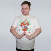 CAMISETA OFF WHITE - STRAWBERRY