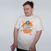CAMISETA OFF WHITE - ORANGE