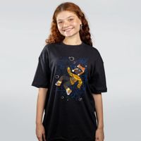 CAMISETA OVERSIZED PRETA - CADUXINN