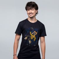 CAMISETA PRETA - CADUXINN