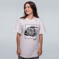 CAMISETA OFF WHITE - OPALA SEIS CILINDROS