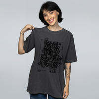 CAMISETA OVERSIZED ESTONADA - APZÃO