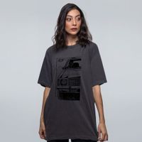 CAMISETA OVERSIZED ESTONADA - KARAVAN OUTLINE