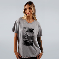 CAMISETA CINZA - KARAVAN OUTLINE