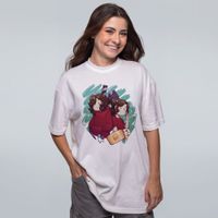 CAMISETA OVERSIZED OFF WHITE - ARTE EM MOVIMENTO