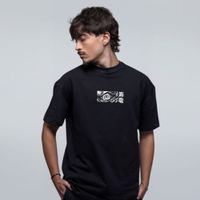 CAMISETA OVERSIZED PRETA - DRAGÃO MARINHO