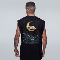 REGATA OVERSIZED PRETA - GATO ZZZ