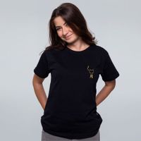 CAMISETA PRETA - GATO ZZZ