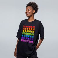 CAMISETA OVERSIZED PRETA - SAPO GUMMY