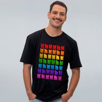 CAMISETA PRETA - SAPO GUMMY