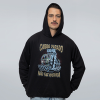 MOLETOM PRETO - CARRO PARADO