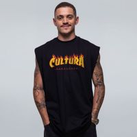 REGATA OVERSIZED PRETA - FLAME