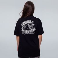 CAMISETA OVERSIZED PRETA - CULTURA CARBURADA