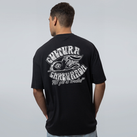 CAMISETA OVERSIZED PRETA - CULTURA CARBURADA