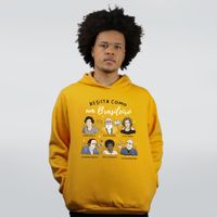MOLETOM MOSTARDA - RESISTA COMO UM BRASILEIRO