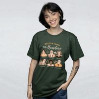 CAMISETA VERDE MUSGO - RESISTA COMO UM BRASILEIRO