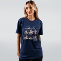 CAMISETA AZUL MARINHO - RESISTA COMO UM BRASILEIRO
