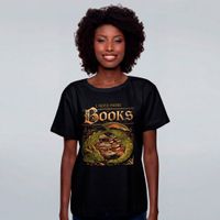 CAMISETA PRETA - I NEED MORE BOOKS