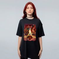CAMISETA OVERSIZED PRETA - RPG GHANOR 1