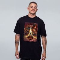 CAMISETA OVERSIZED PRETA - RPG GHANOR 1