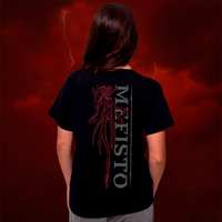 CAMISETA PRETA - MEFISTO
