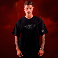 CAMISETA PRETA - MEFISTO