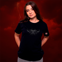 CAMISETA PRETA - MEFISTO