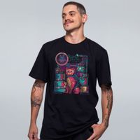 CAMISETA PRETA - CYBERCATS ONLY
