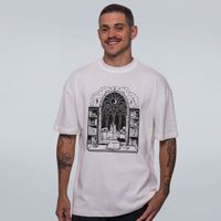 CAMISETA OVERSIZED OFF WHITE - VITRAL