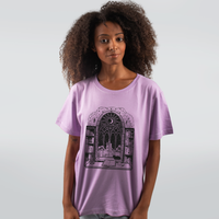 CAMISETA LILÁS - VITRAL