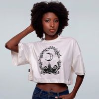 CROPPED OVERSIZED OFF WHITE - CASTELO