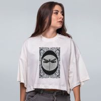 CROPPED OVERSIZED OFF WHITE - LIBÉLULA FLORENCE