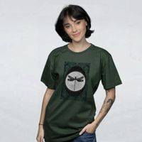 CAMISETA VERDE MUSGO - LIBÉLULA FLORENCE